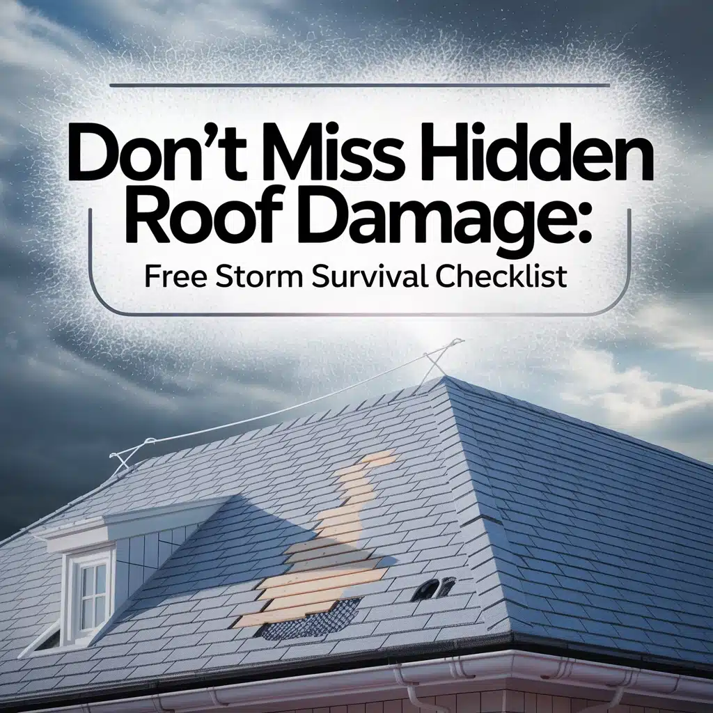 Don'T Miss Hidden Roof Damage