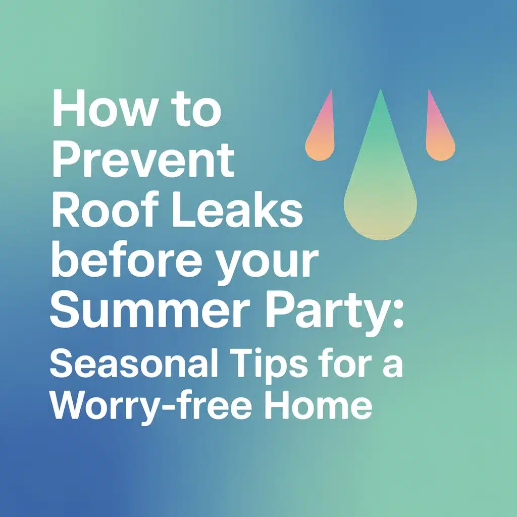 How To Prevent Roof Leaks