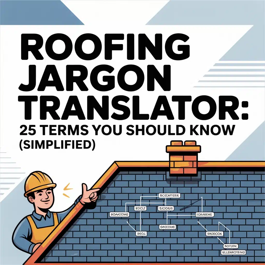 Roofing Jargon Translator: 25 Terms You Should Know (Simplified) Roofing Jargon Translator: 25 Terms You Should Know (Simplified)