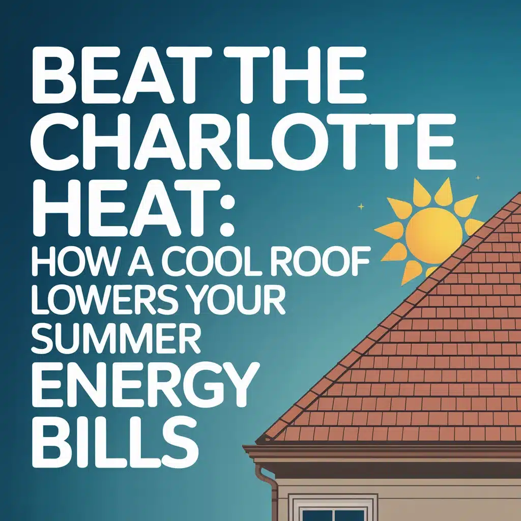 Beat the Charlotte Heat: How a Cool Roof Lowers Your Summer Energy Bills 360 Beat The Charlotte Heat