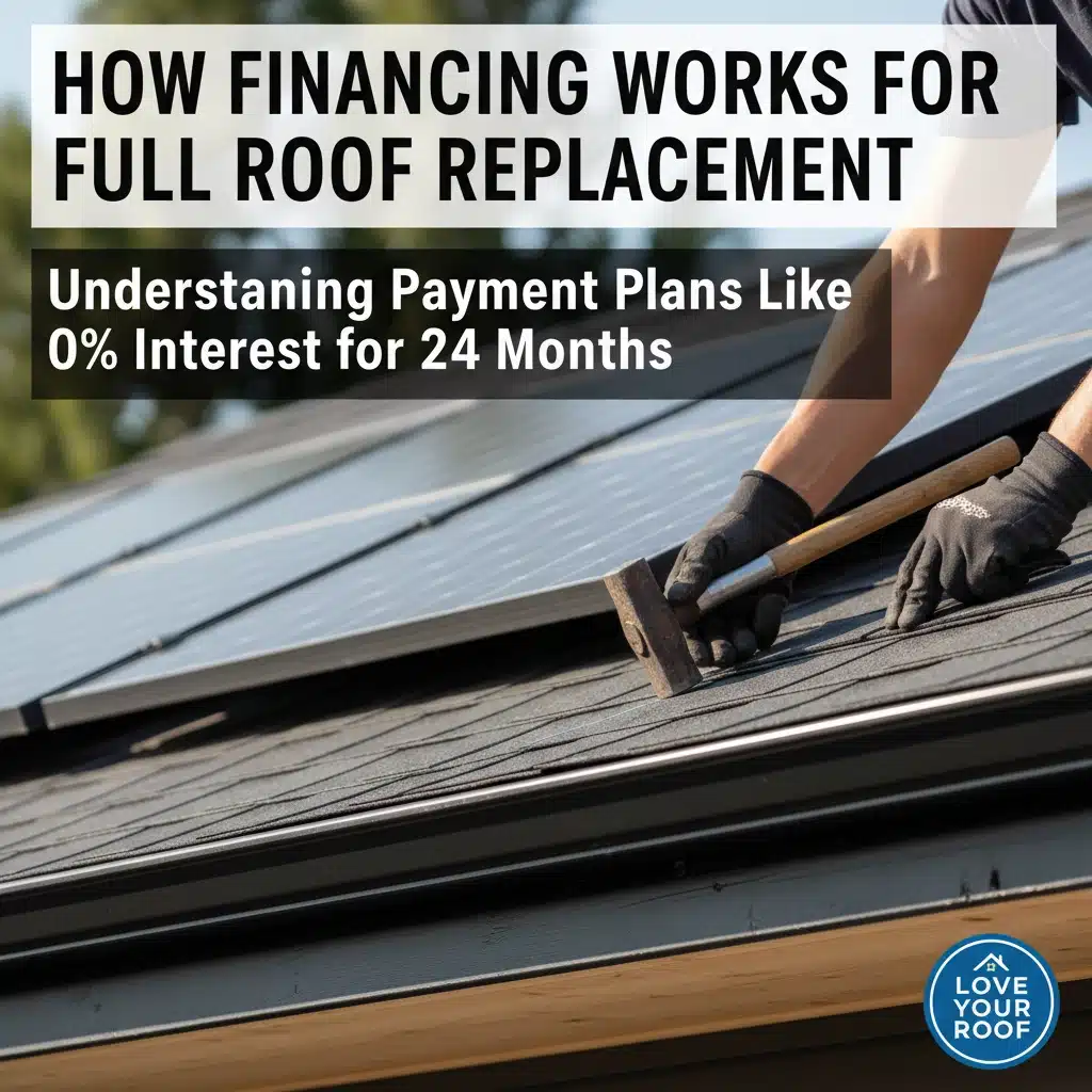How Financing Works for Full Roof Replacement: Understanding Payment Plans Like 0% Interest for 24 Months How Financing Works for Full Roof Replacement: Understanding Payment Plans Like 0% Interest for 24 Months