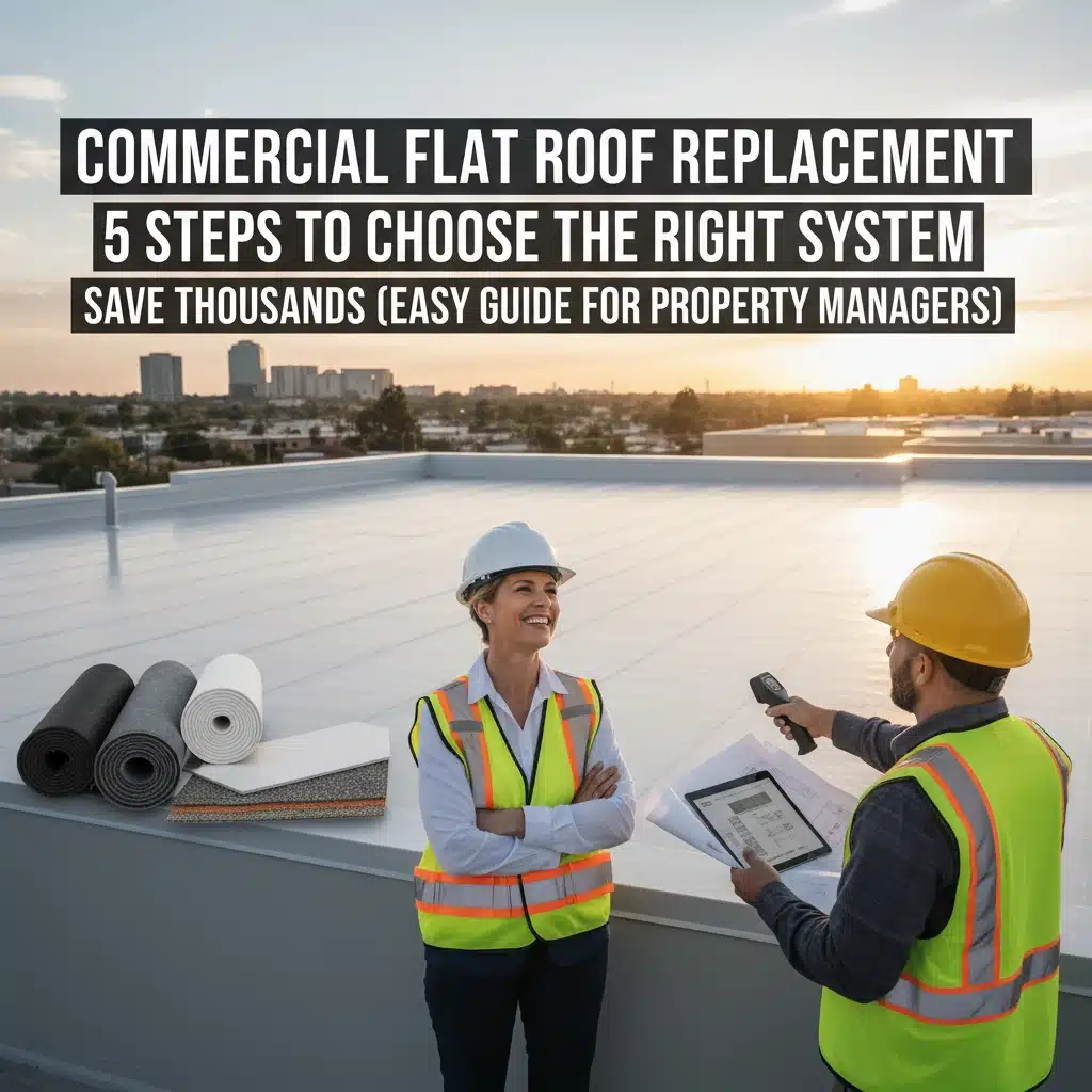 Commercial Flat Roof Replacements