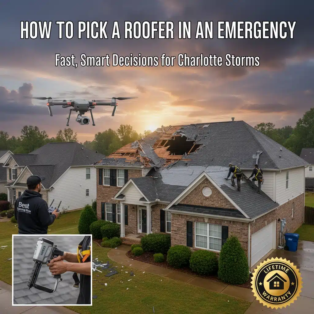 How to Pick a Roofer in an Emergency: Fast, Smart Decisions for Charlotte Storms How to Pick a Roofer in an Emergency: Fast, Smart Decisions for Charlotte Storms
