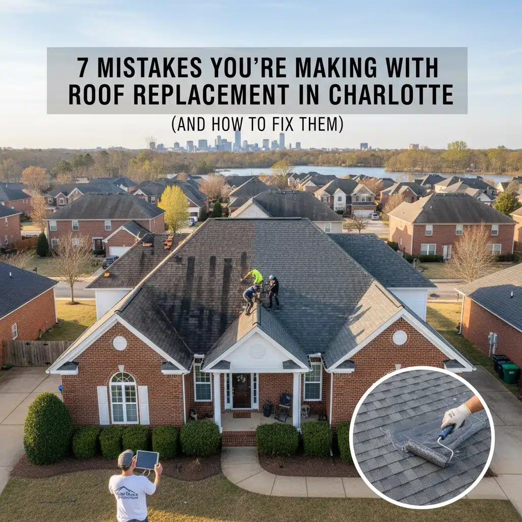 7 Mistakes With Roof Replacement In Charlotte