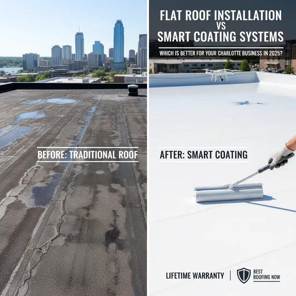 Flat Roof Installation