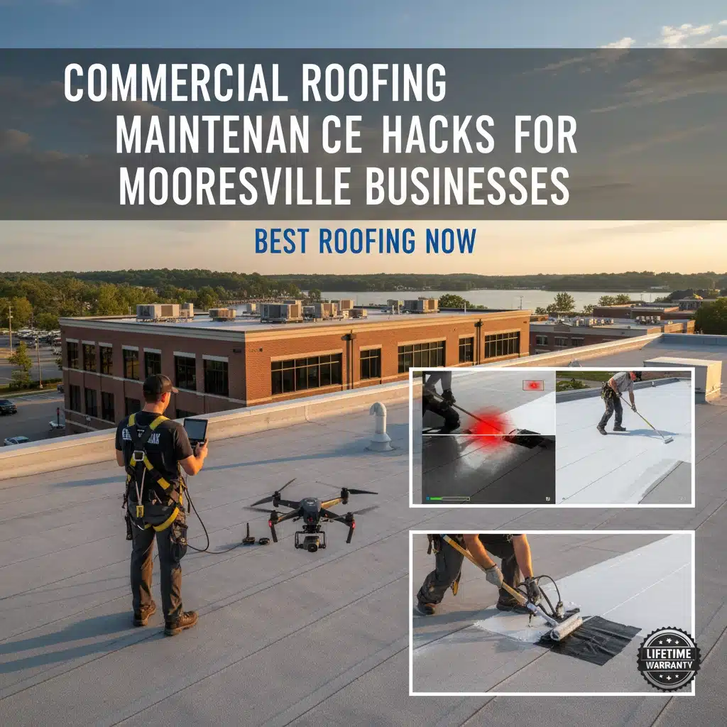 Commercial Roofing Maintenance Hack For Mooresville Business