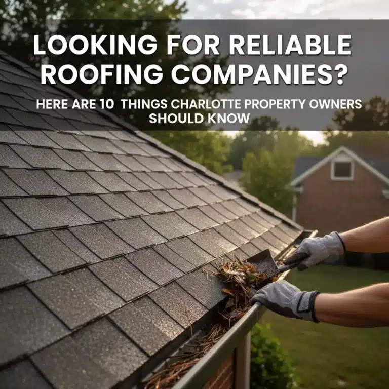 Looking For Reliable Roofing Companies? Here Are 10 Things Charlotte Property Owners Should Know 6 Ehxbe5Ansbi By Best Roofing Now In North Carolina