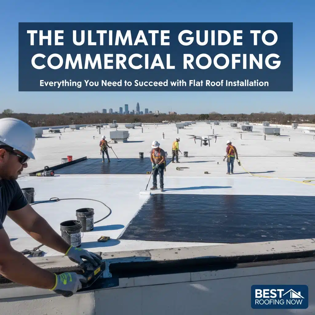 The Ultimate Guide to Commercial Roofing: Everything You Need to Succeed with Flat Roof Installation The Ultimate Guide to Commercial Roofing: Everything You Need to Succeed with Flat Roof Installation