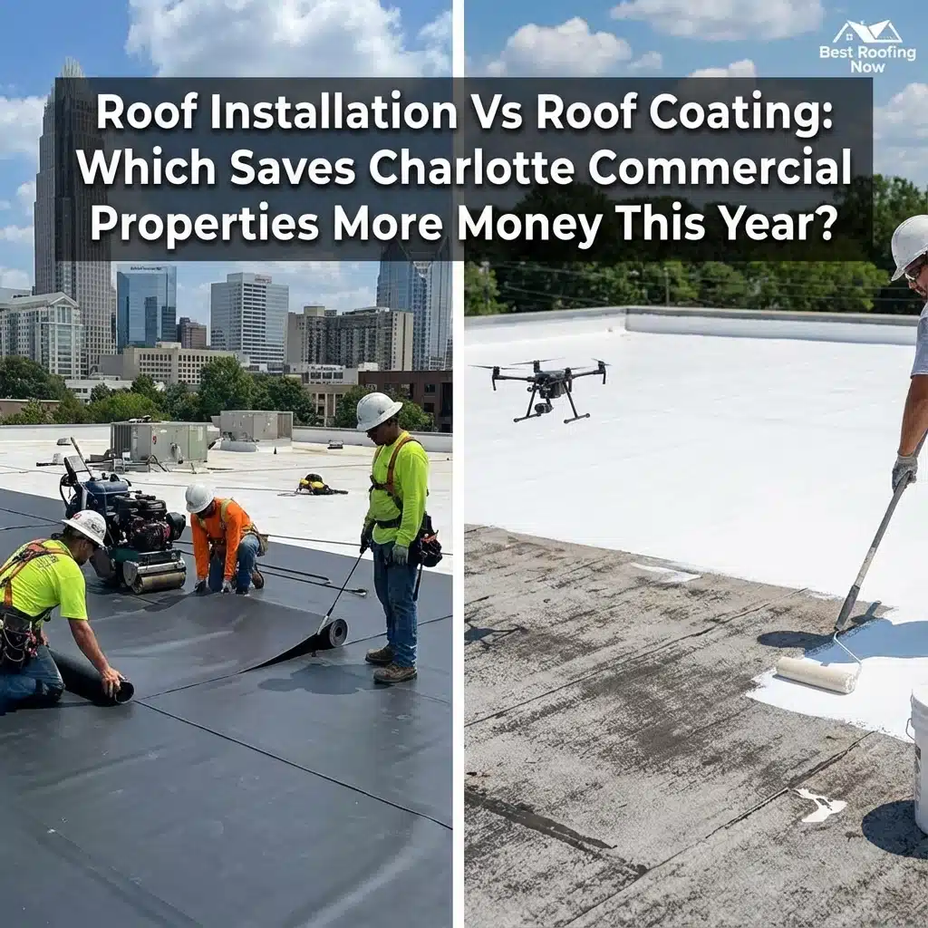 Roof Installation Vs Roof Coating: Which Saves Charlotte Commercial Properties More Money This Year? Roof Installation Vs Roof Coating: Which Saves Charlotte Commercial Properties More Money This Year?