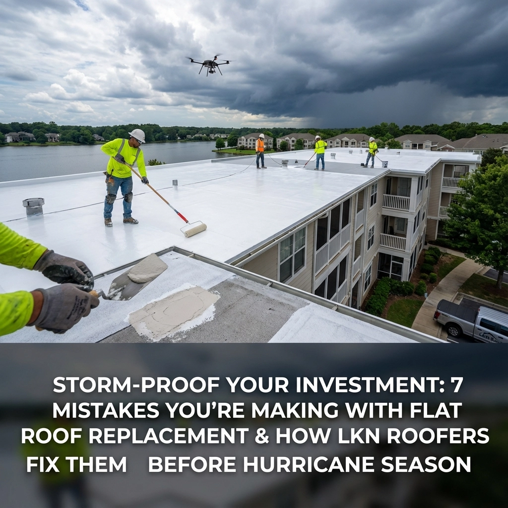Storm-Proof Your Investment: 7 Mistakes You're Making with Flat Roof Replacement and How LKN Roofers Fix Them Before Hurricane Season 369 I2Prokwqzq By Best Roofing Now In North Carolina