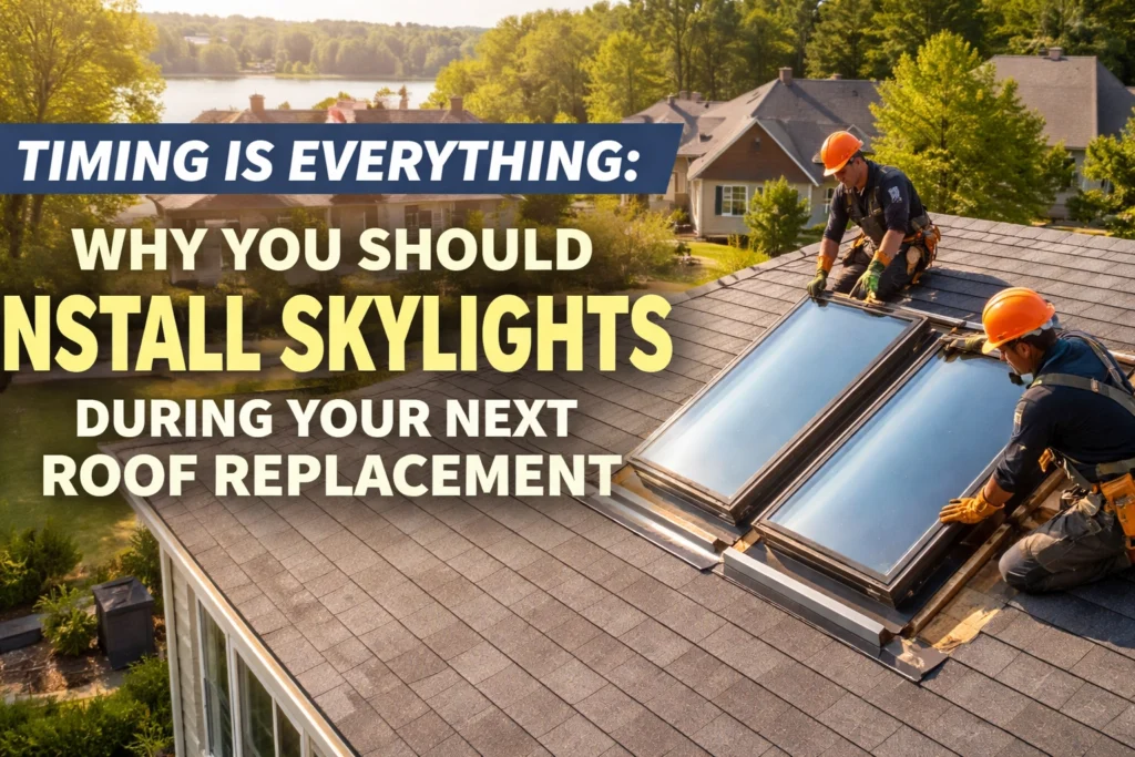 Timing is Everything: Why You Should Install Skylights During Your Next Roof Replacement 204 Ifnglo67Nsn By Best Roofing Now In North Carolina