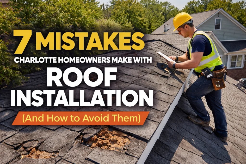 7 Mistakes Charlotte Homeowners Make with Roof Installation (And How to Avoid Them) 236 Nlcyp7Ufjzw By Best Roofing Now In North Carolina