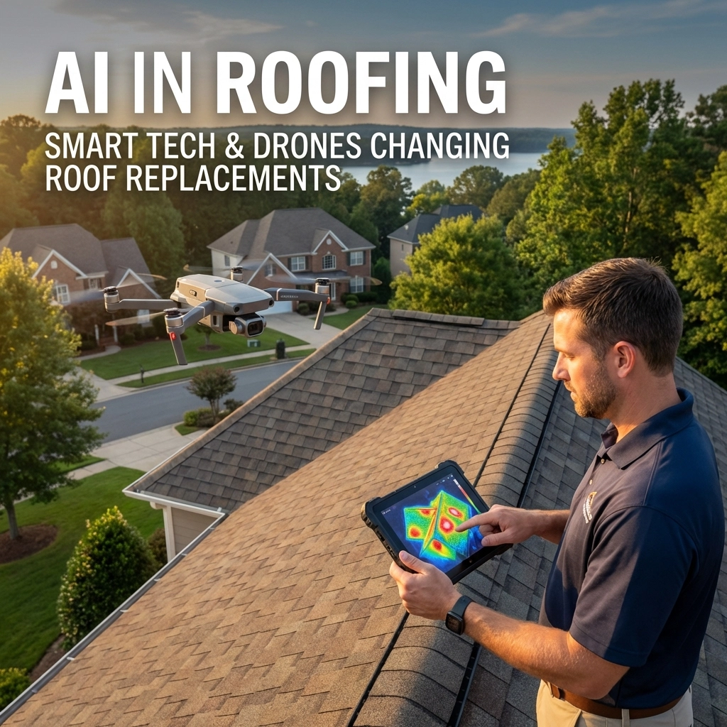 AI in Roofing: How Smart Tech & Drones Are Changing Roof Replacements for Homeowners 297 By Best Roofing Now In North Carolina