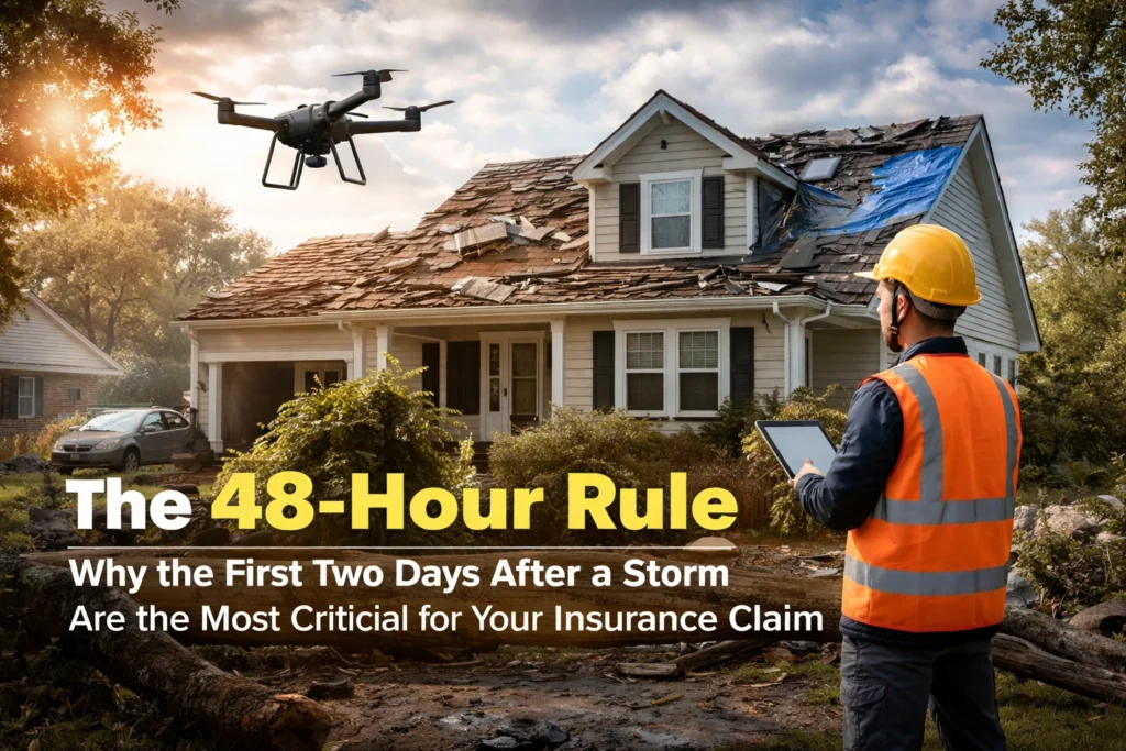 The 48-Hour Rule: Why the First Two Days After a Storm Are the Most Critical for Your Insurance Claim 251 Ztdhn7Tyvag By Best Roofing Now In North Carolina