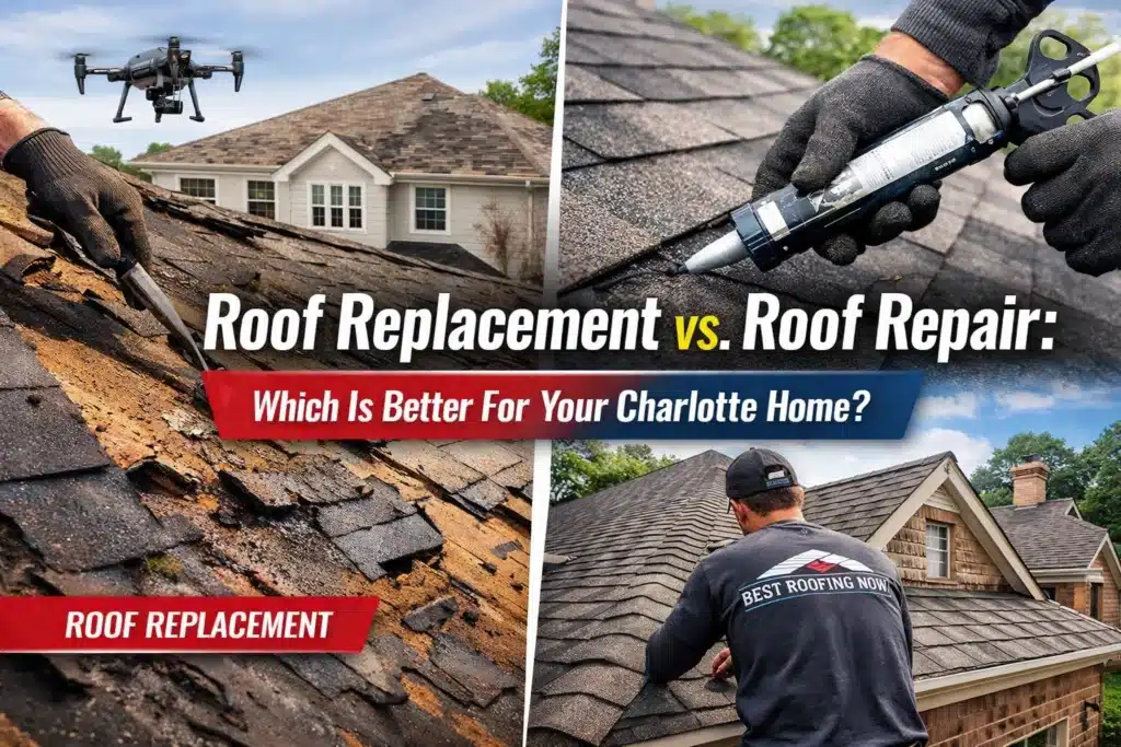 Roof Replacement vs. Roof Repair: Which Is Better For Your Charlotte Home? 222 9Wtcxlvhwny By Best Roofing Now In North Carolina