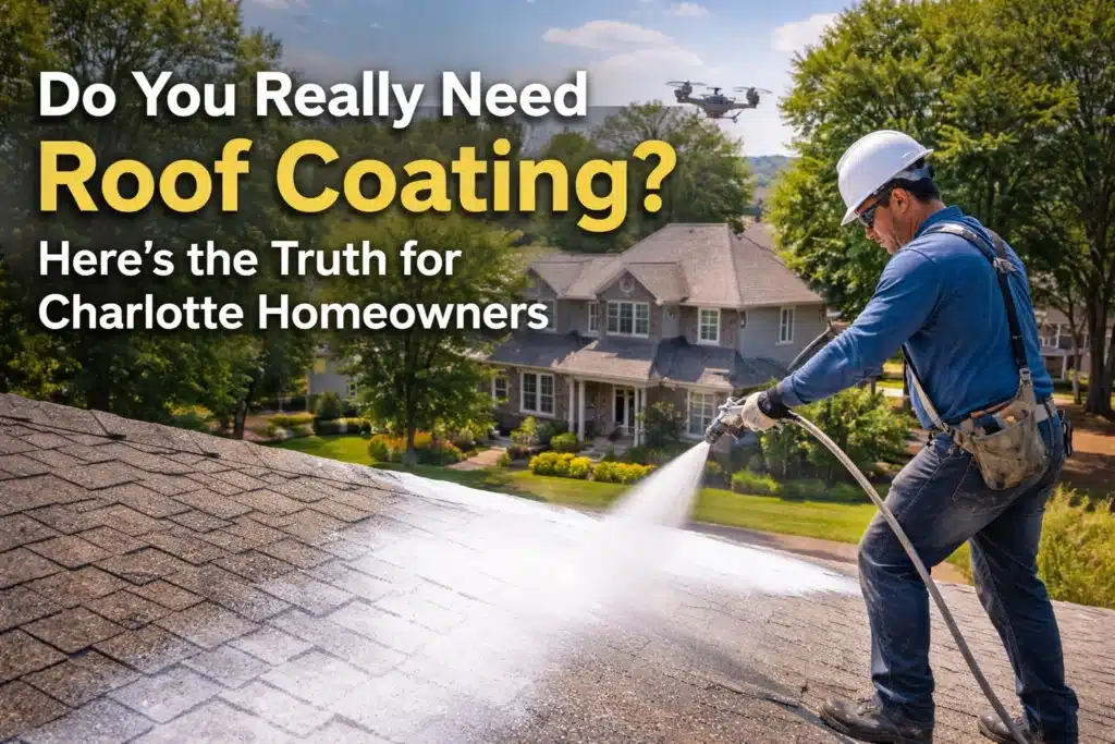 Do You Really Need Roof Coating? Here's the Truth for Charlotte Homeowners 246 Lnlsd7W8I4H By Best Roofing Now In North Carolina