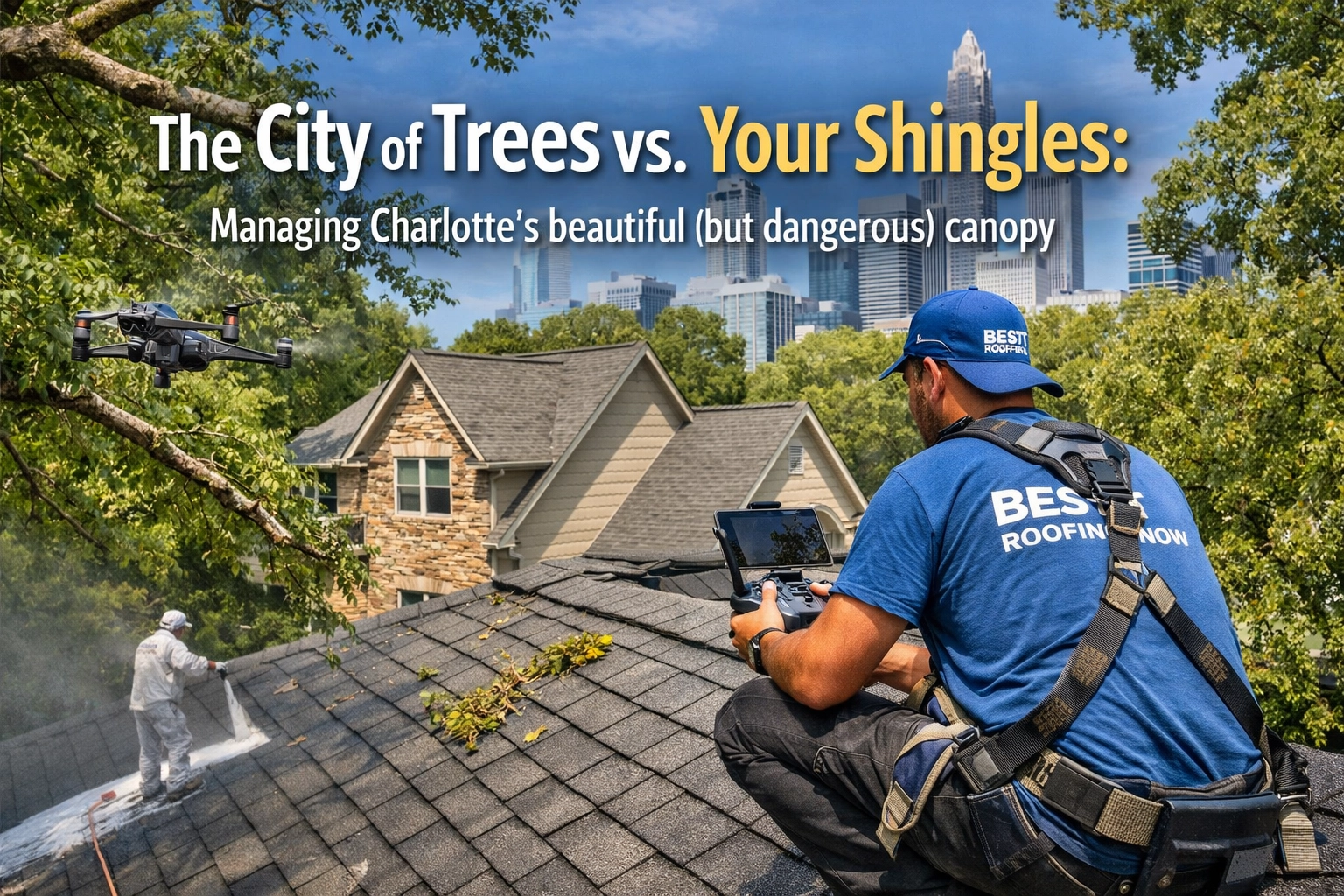 The City of Trees vs. Your Shingles: Managing Charlotte’s beautiful (but dangerous) canopy The City of Trees vs. Your Shingles: Managing Charlotte’s beautiful (but dangerous) canopy