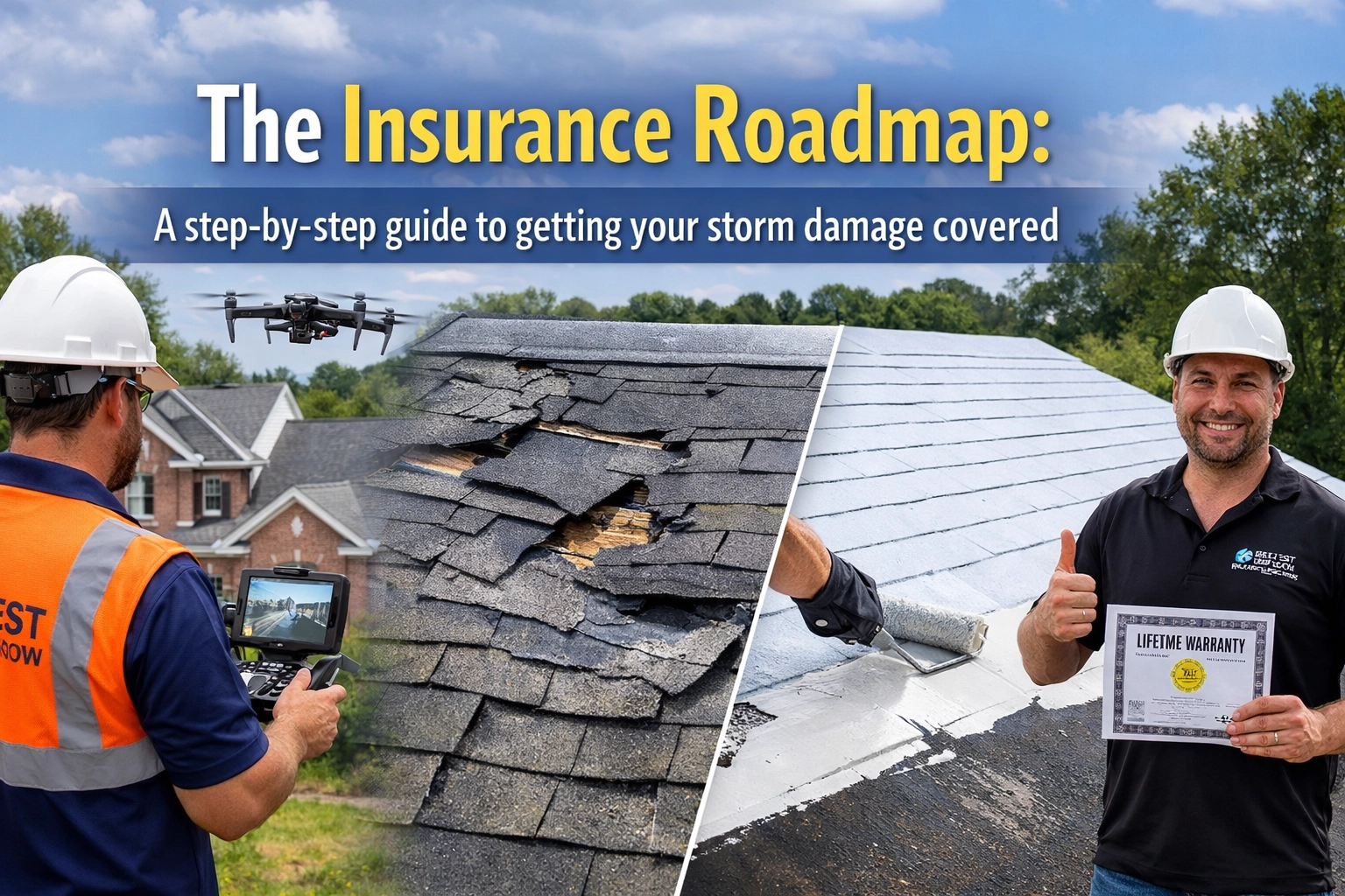 The Insurance Roadmap: A step-by-step guide to getting your storm damage covered The Insurance Roadmap: A step-by-step guide to getting your storm damage covered