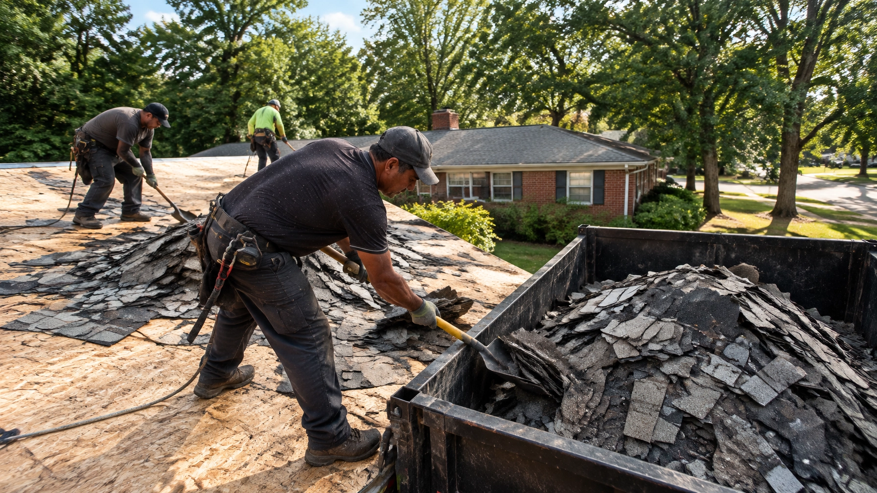 What Happens to Your Old Roof? How Shingle Recycling Works in Charlotte & Lake Norman What Happens to Your Old Roof? How Shingle Recycling Works in Charlotte & Lake Norman