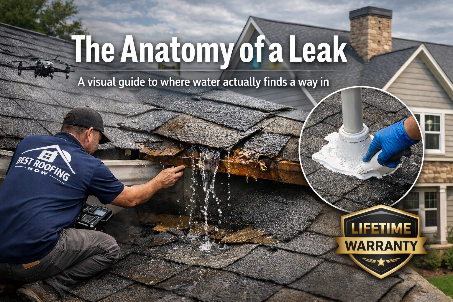 The Anatomy of a Leak: A visual guide to where water actually finds a way in The Anatomy of a Leak: A visual guide to where water actually finds a way in