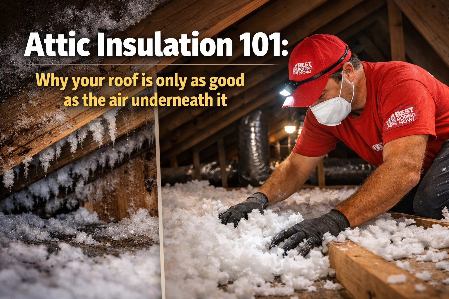 Attic Insulation 101: Why your roof is only as good as the air underneath it Attic Insulation 101: Why your roof is only as good as the air underneath it